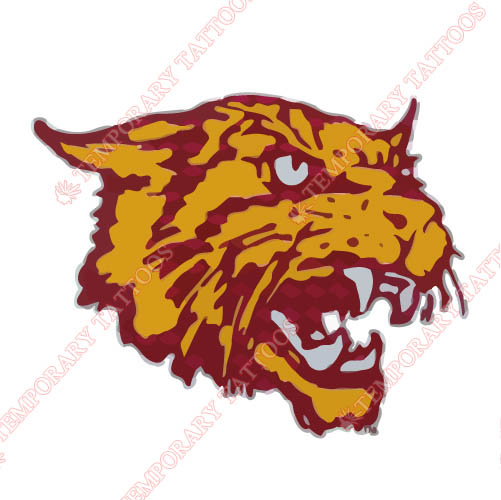 Bethune Cookman Wildcats 1996 Pres Alternate Customize Temporary Tattoos Stickers NO.3999